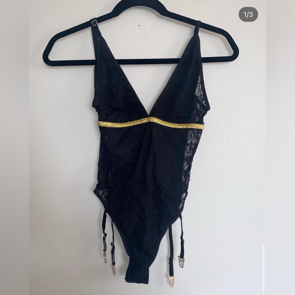 Mapale Lingerie - Black & Gold